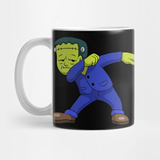 halloween dabbing frankenstein Mug